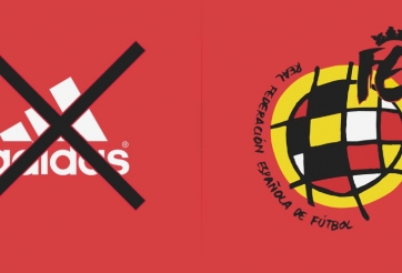 LĐBĐ Tây Ban Nha bất ngờ chấm dứt hợp tác áo đấu với Adidas
