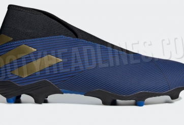 Giày của Messi lộ thêm phiên bản màu xanh sang trọng