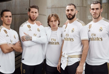 Real Madrid chính thức giới thiệu áo đấu mới từ Adidas