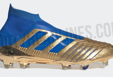 Thú săn mồi Predator 19 mới của Adidas lộ diện với diện mạo dát vàng