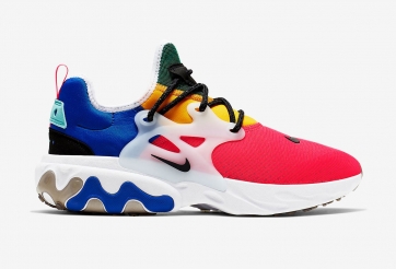 Nike giới thiệu giày Presto React với phong cách khối màu rực rỡ