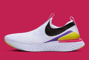 Nike Epic React Phantom, bỏ hoàn toàn dây buộc, dễ xỏ như giày lười