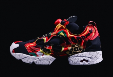 Reebok gây sốc với giày Sneaker phối màu lân sư rồng rực rỡ