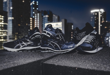 Asics giới thiệu bộ ba giày thể thao xanh bóng đêm huyền bí