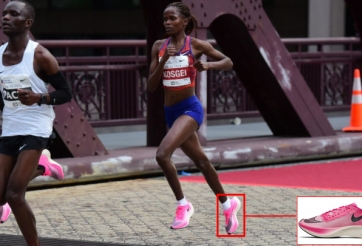 Siêu giày Nike Vaporfly Next % lại giúp VĐV Kenya lập kỉ lục