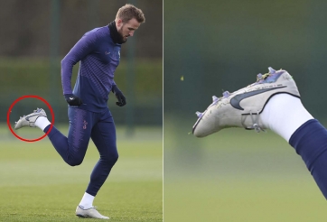 Harry Kane ra mắt Jose Mourinho với giày lạ chưa từng thấy