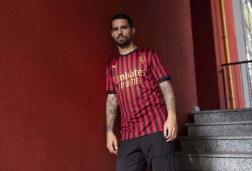 Puma ra mắt áo đặc biệt 120 năm thành lập AC Milan