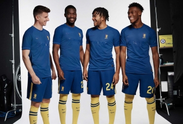 Dàn sao Chelsea ra mắt bộ áo đấu đặc biệt