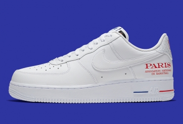 Nike ra mắt Air Force 1 'trắng' cho NBA game tại Paris