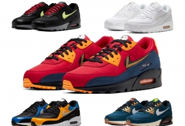 Nike ra mắt 5 mẫu Air Max 90 theo chủ đề các thành phố