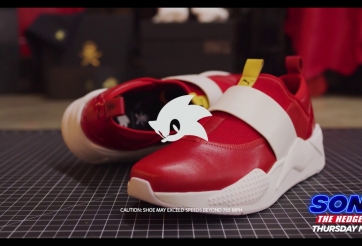 Puma làm phiên bản thật giày siêu tốc của nhím Sonic