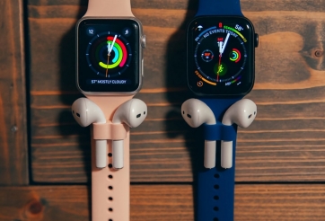 Xuất hiện dây đeo Apple Watch cài được Airpods lạ mắt