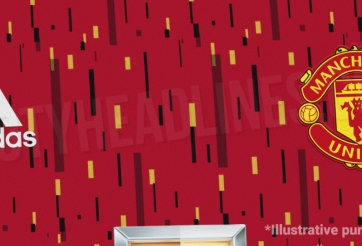 Rò rỉ thiết kế áo đấu táo bạo của MU trong mùa giải mới