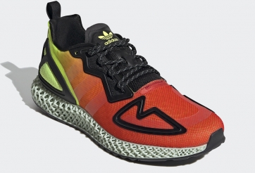 Adidas ZX 2K 4D đế in 3D trình làng ấn tượng