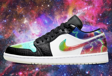Nike hé lộ Air Jordan 1 Low dải ngân hà rực rỡ