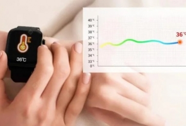 Xuất hiện đồng hồ thông minh tích hợp đo nhiệt độ cơ thể giá rẻ