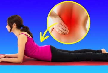 5 động tác giảm đau lưng do ngồi nhiều