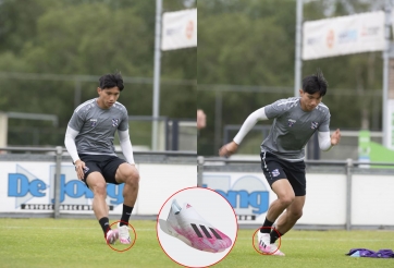 Đôi giày đinh mới của Văn Hậu có gì hay?