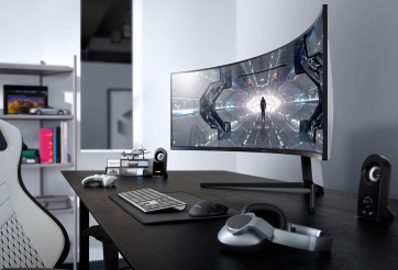 Màn hình chơi Game siêu cong 49 inch của Samsung mở đặt hàng