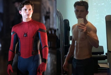 Người nhện Tom Holland khoe 6 múi tự tập tại nhà