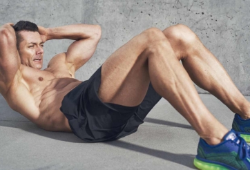 Gập bụng bao nhiêu cái mới đốt mỡ và có 6 múi?