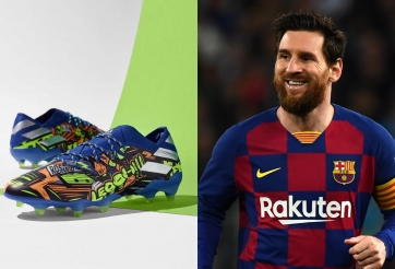 Adidas ra mắt giày đinh phiên bản Messi đặc biệt