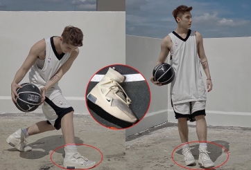 Cư dân mạng phát sốt với giày bóng rổ nghìn đô của Sơn Tùng 