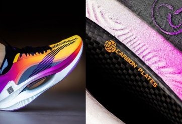 Lining ra mắt giày có đệm carbon độc đáo