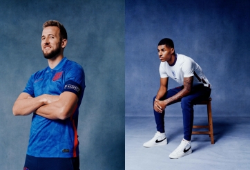 Nike giới thiệu áo đấu chính thức cho đội tuyển Anh