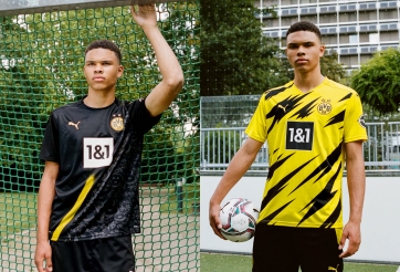 Puma hé lộ áo đấu mùa giải 20/21 của Dortmund