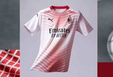 Puma giới thiệu áo đấu sân khách 20/21 của AC Milan