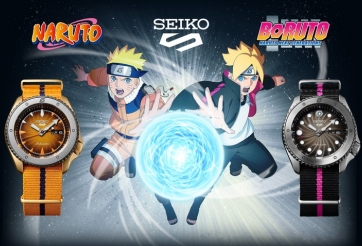 Seiko ra mắt đồng hồ thể thao chủ đề truyện tranh Naruto