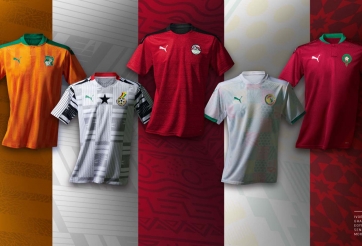 Puma ra mắt loạt áo đấu cực đỉnh cho 5 đội bóng Châu Phi