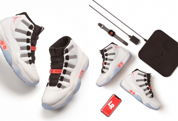 Jordan gây sốt với giày bóng rổ thắt dây tự động từ 11 triệu