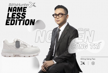 Giày Biti's Hunter x Công Trí ra mắt giá từ 1,499 triệu đồng