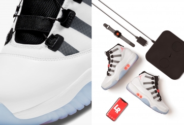 'Giày bóng rổ điện' Air Jordan 11 Adapt chính thức lộ diện