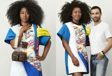 Sao quần vợt Naomi Osaka làm đại sứ cho Louis Vuitton