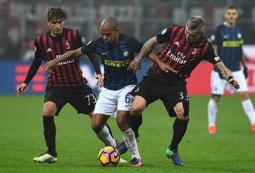 Ghi bàn phút bù giờ, Inter Milan chiến thắng trận derby