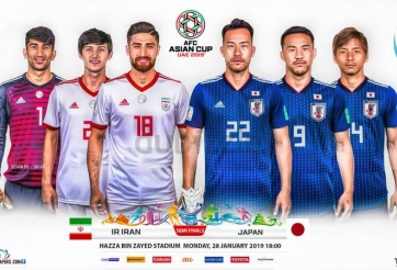 Lịch thi đấu bóng đá hôm nay 28/1: Bán kết Asian Cup Iran vs Nhật Bản