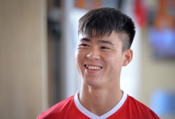 Trung vệ Duy Mạnh chia sẻ về mục tiêu trong năm mới 2019