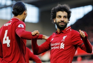 Vùi dập Bournemouth, Liverpool đòi lại ngôi đầu từ tay Man City