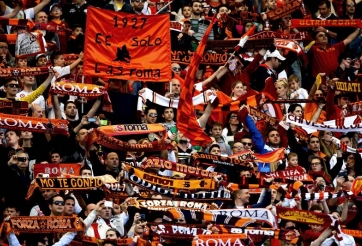 VIDEO: Sự cuồng nhiệt đáng ngưỡng mộ của hơn 72,000 CĐV AS Roma