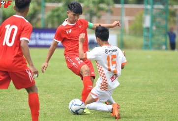 U15 PVF tiếp tục thất bại trước đại diện Thái Lan