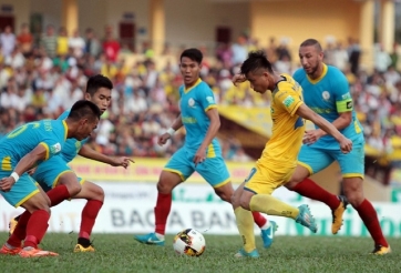 Thua đậm trước SLNA, Khánh Hòa đến gần hơn với suất xuống hạng