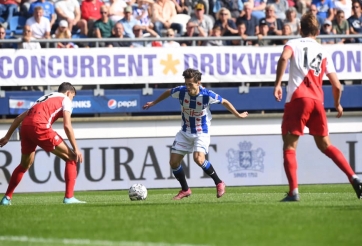 Văn Hậu ngồi dự bị, Heerenveen hòa đáng tiếc trước Utrecht