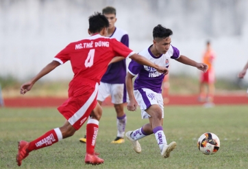 Thủng lưới phút cuối, U21 Hà Nội lỡ cơ hội chiếm ngôi đầu bảng