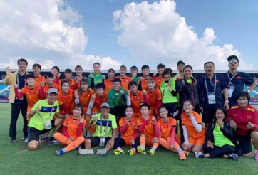U19 nữ Việt Nam nghỉ ngơi hồi phục thể lực sau khi đánh bại Thái Lan