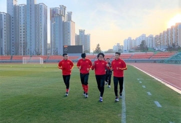 3 tuyển thủ U23 Việt Nam phải tập riêng ở Hàn Quốc