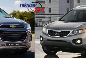 Chevrolet Captiva Revv và Kia Sorento 2018 - 2 'ông vua' của phân khúc SUV tầm trung