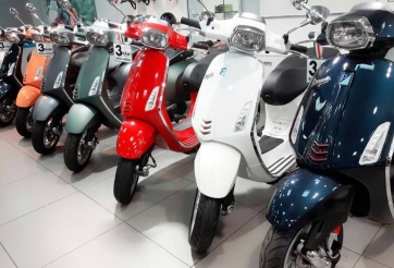 Bảng giá xe máy Piaggio tháng 9/2018